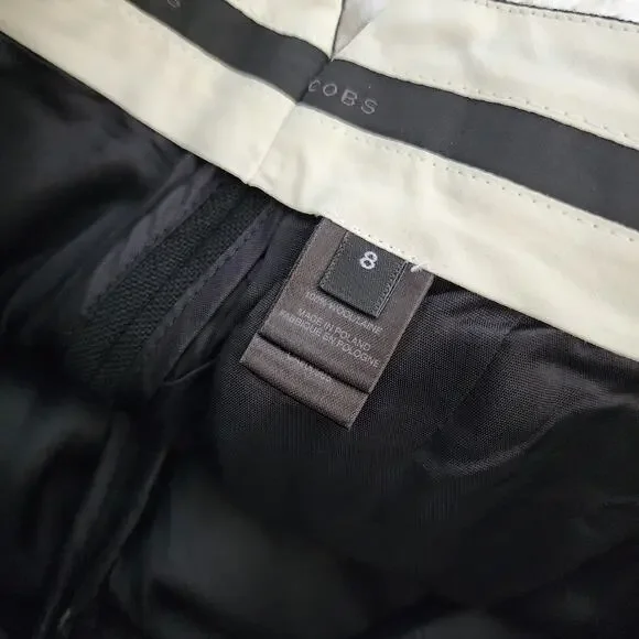 Marc Jacobs 100% Wool Black Mid-Rise Dress Trouser Pants Women's Size 8 - Picture 8 of 13